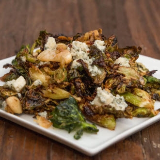 FRIED BRUSSELS SPROUTS